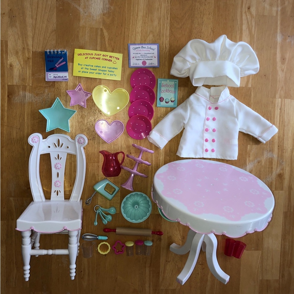 Our Generation Baking Set with Table and Chair
